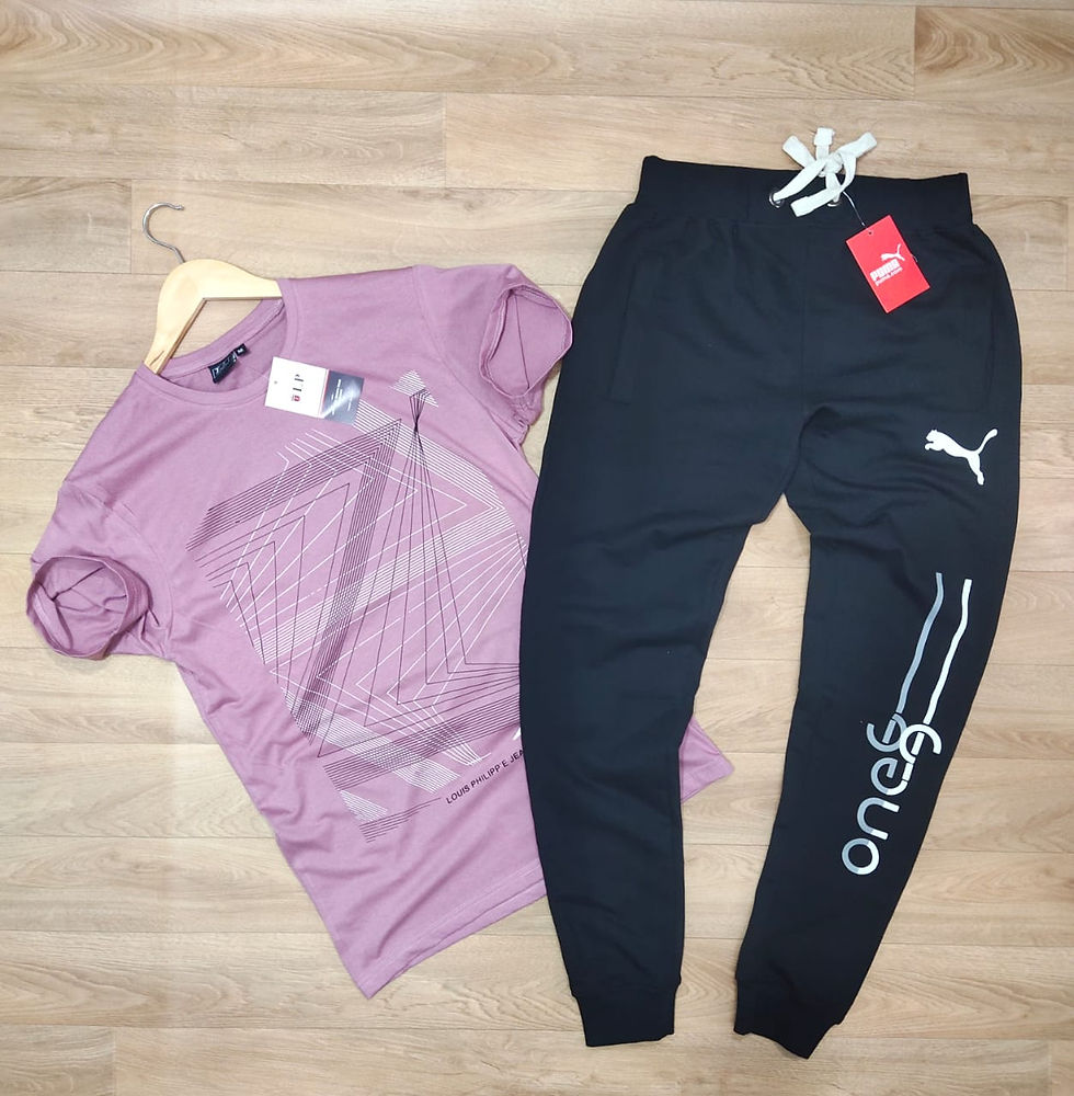 Thumbnail: Branded T-shirt + Track pant (combo) 