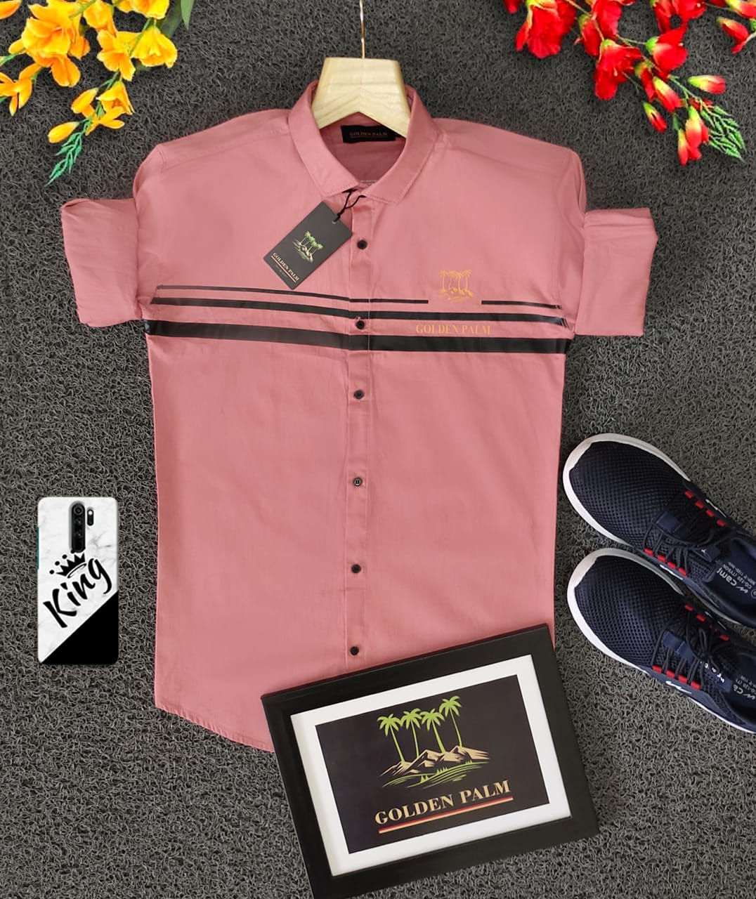 Golden Palm Shirts