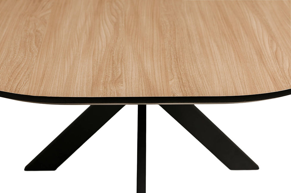 Thumbnail: Nadia Oval Dining Table Oak
