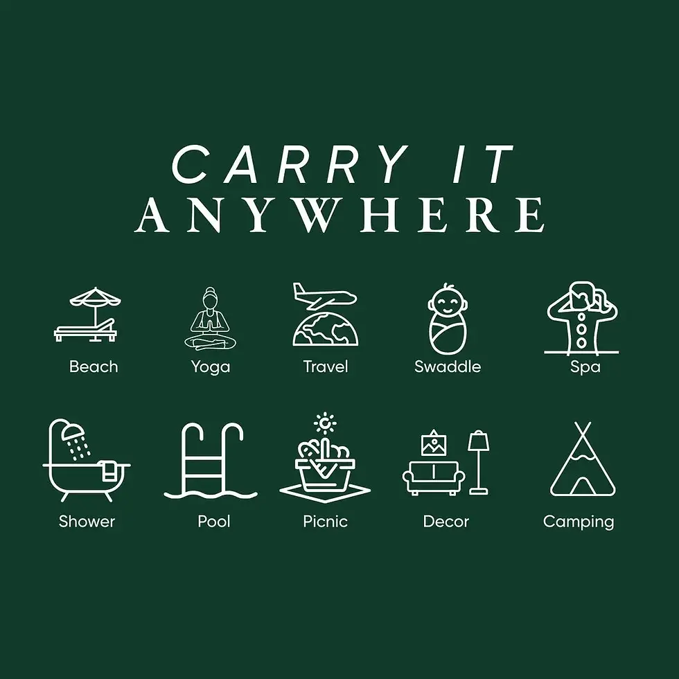 Thumbnail: Rumi Turkish Cotton Beach Towel