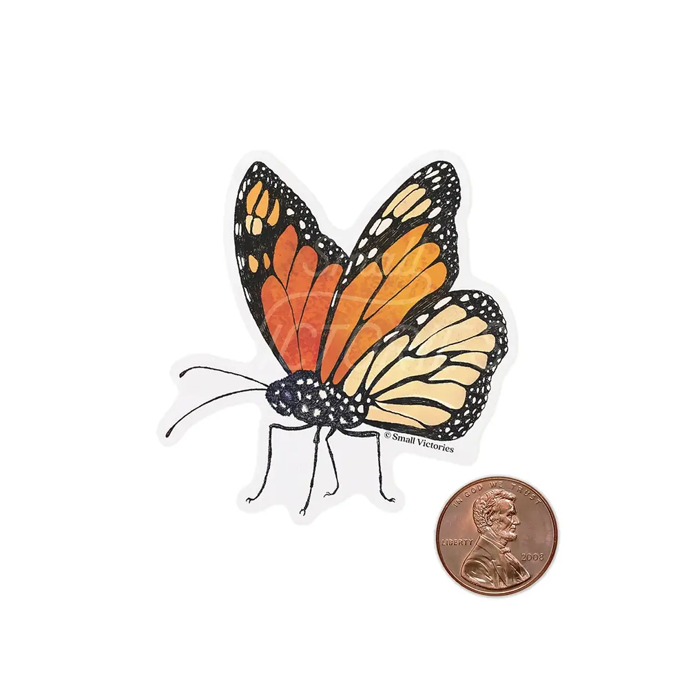 Thumbnail: Monarch Butterfly Eco-Sticker