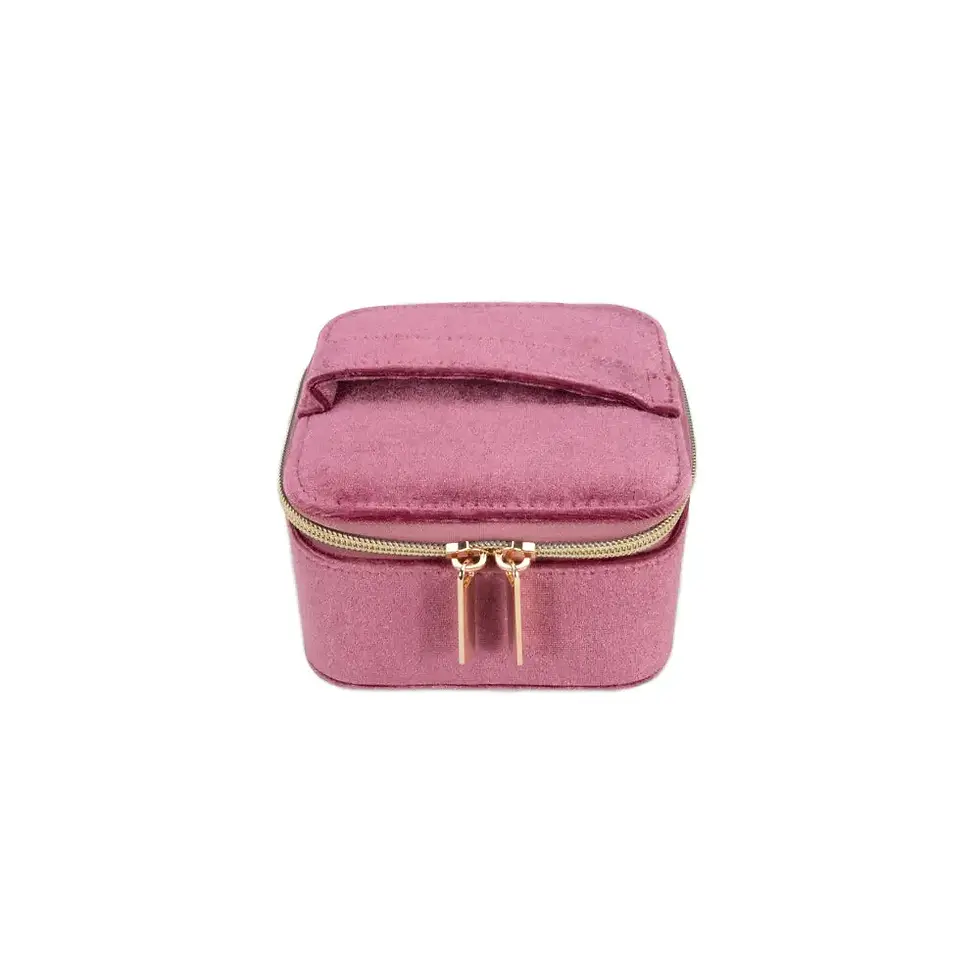 Thumbnail: Velvet Jewelry Case with Pouches