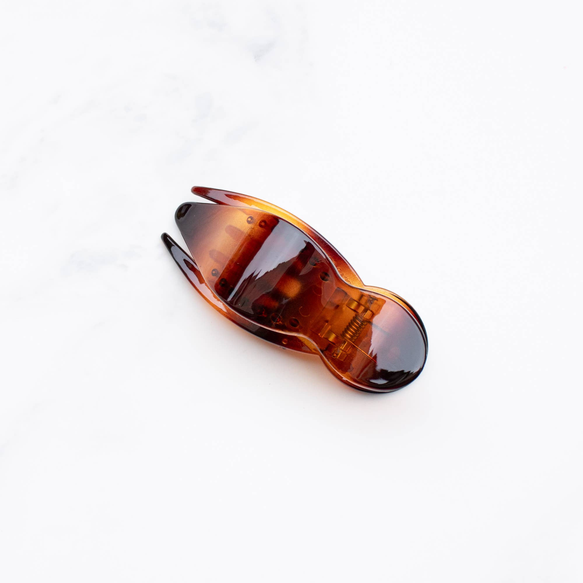 Glossy Side Hair Claw Clip