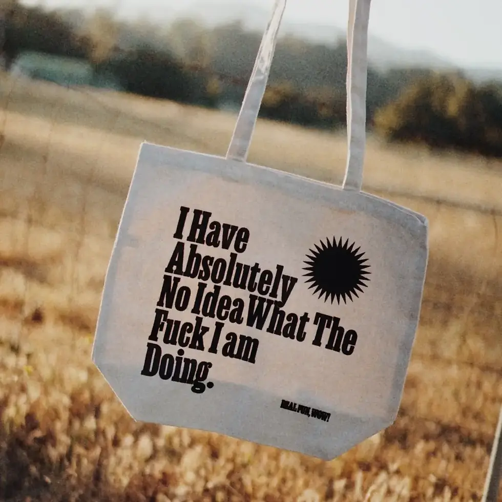 'No Idea’ Tote Bag