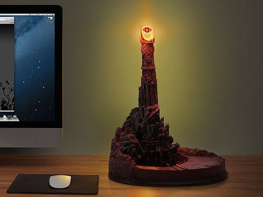 Lámpara de escritorio del Ojo de Sauron