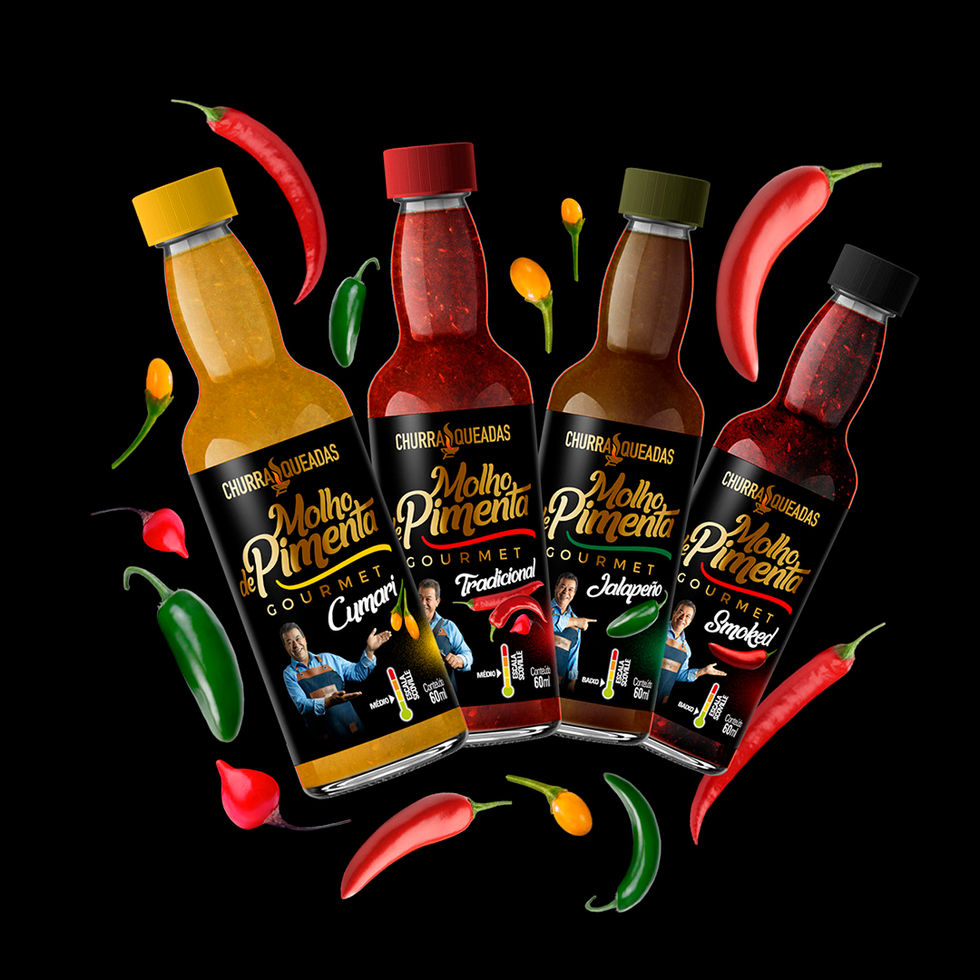 CHURRASQUEADAS - Molhos de Pimentas 02