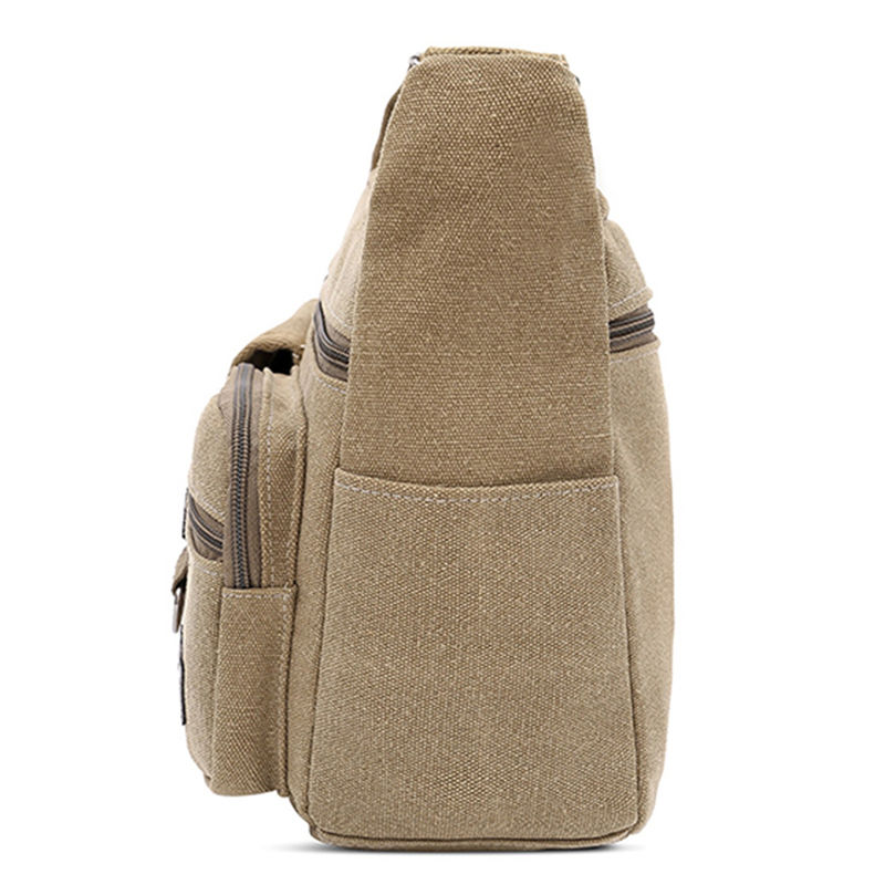 Canvas Messenger Bag