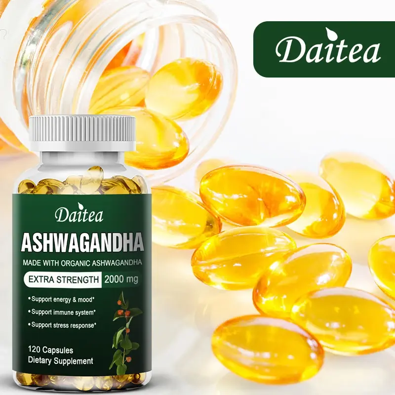 Miniatura: OrganicExtract Capsules 2000mg for  Energy Support - Antioxidant Supplement