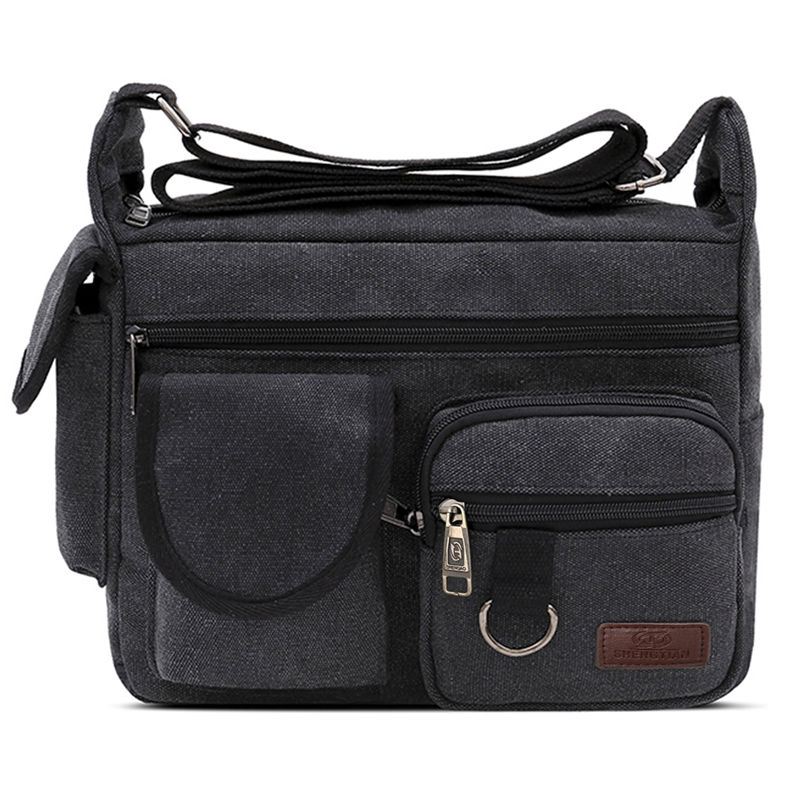 Canvas Messenger Bag