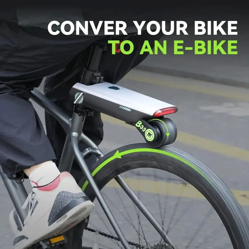 Thumbnail: P.Wheel E-Bike Conversion Kit – 200W Motor, 50km Range, Quick Install, APP Con