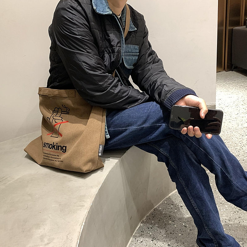 Messenger Leather unisex hand tote