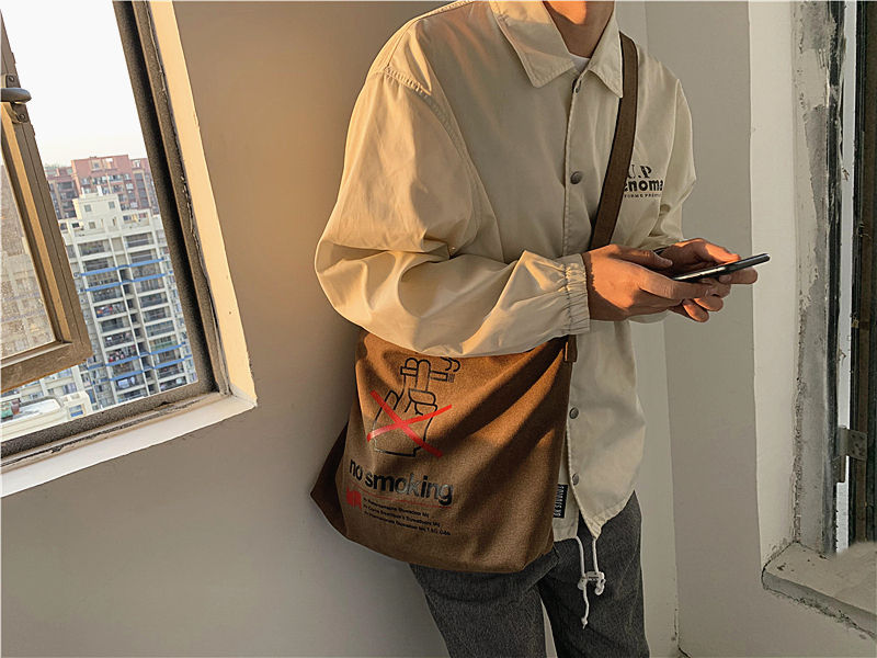 Messenger Leather unisex hand tote