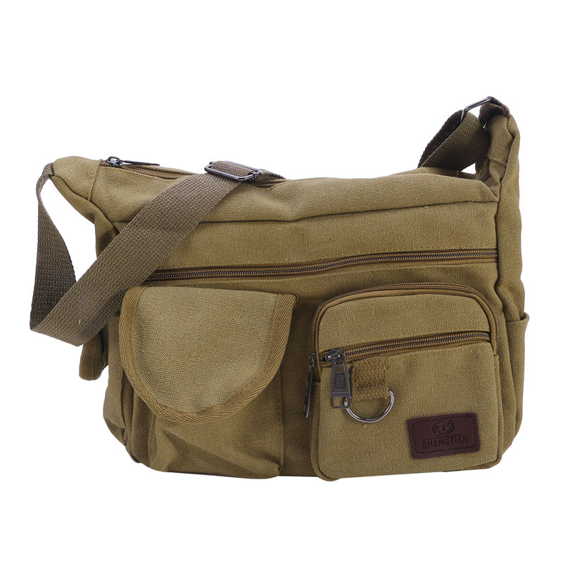 Canvas Messenger Bag