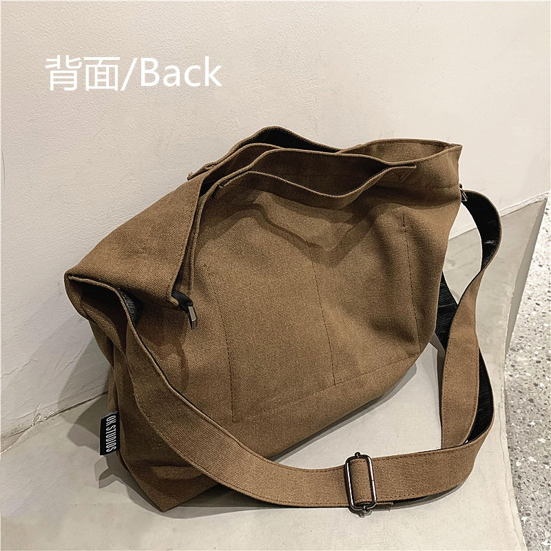 Messenger Leather unisex hand tote