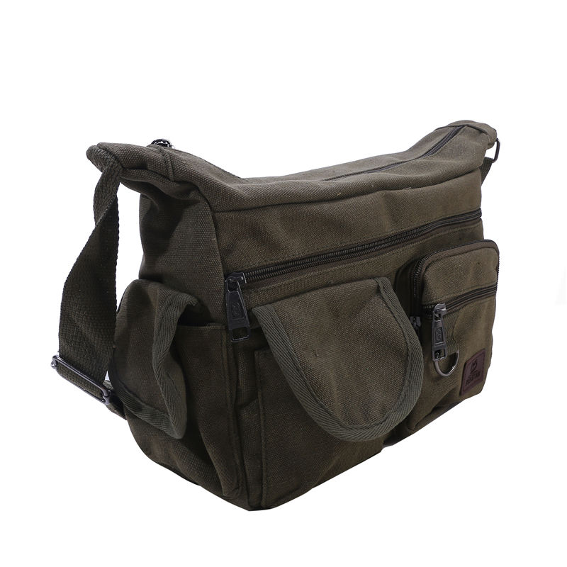 Canvas Messenger Bag