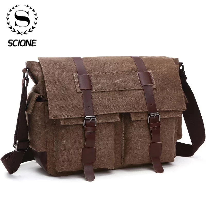 Scione Men Business Messenger Bags