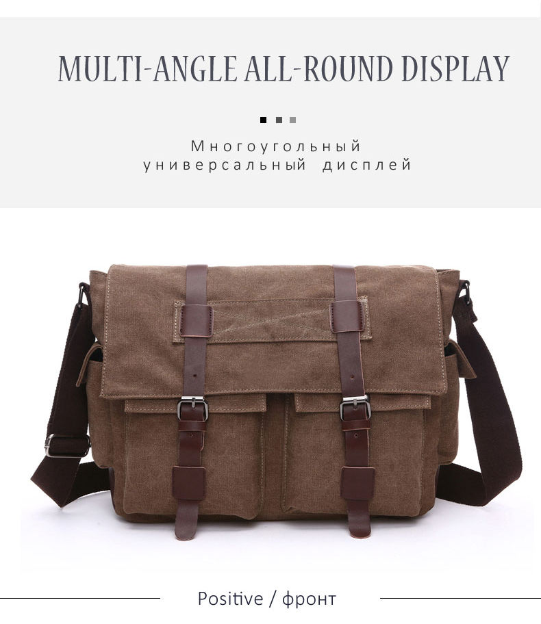 Scione Men Business Messenger Bags