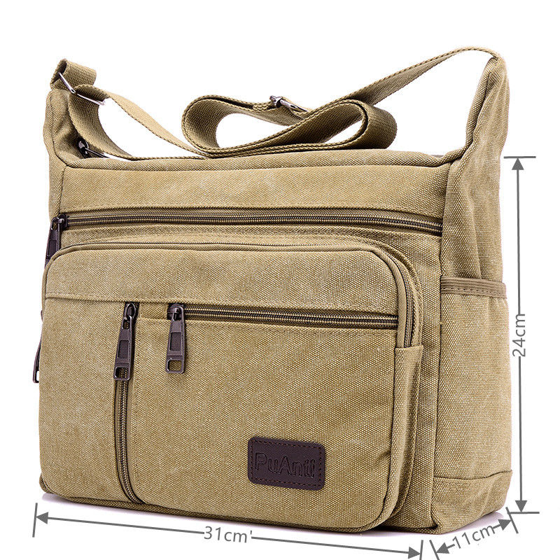 Men's Canvas Sholder Bag