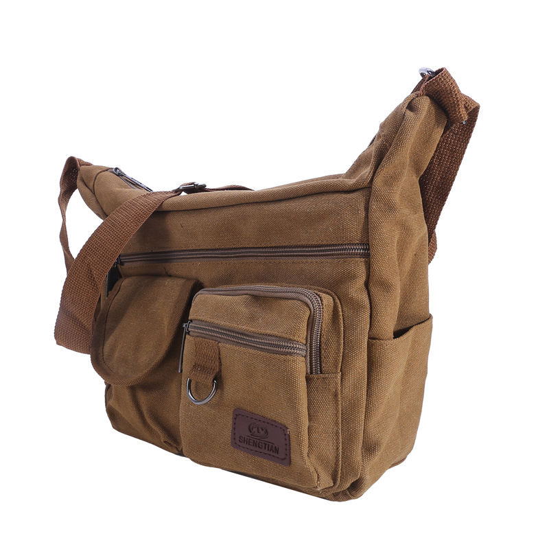Canvas Messenger Bag