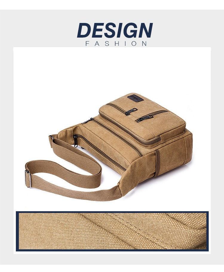 Men's Canvas Sholder Bag