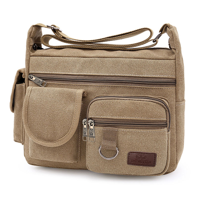Canvas Messenger Bag