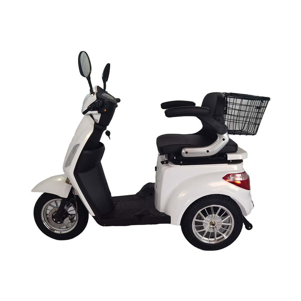Thumbnail: Airo EEC COC Adult 60V Three-Wheeler Electric Scooter 60V Passenger Electric Mot