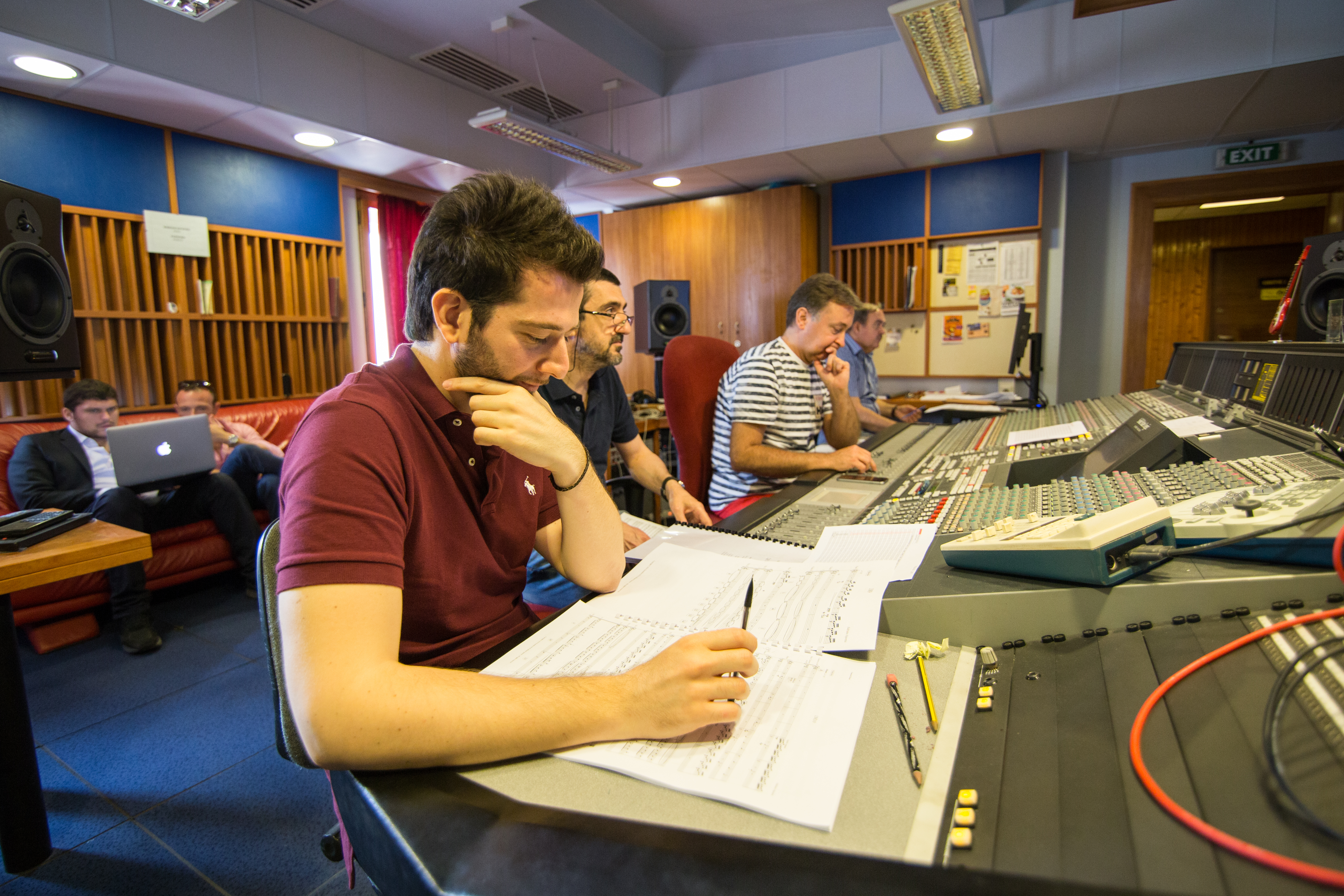 Recording soundtrack