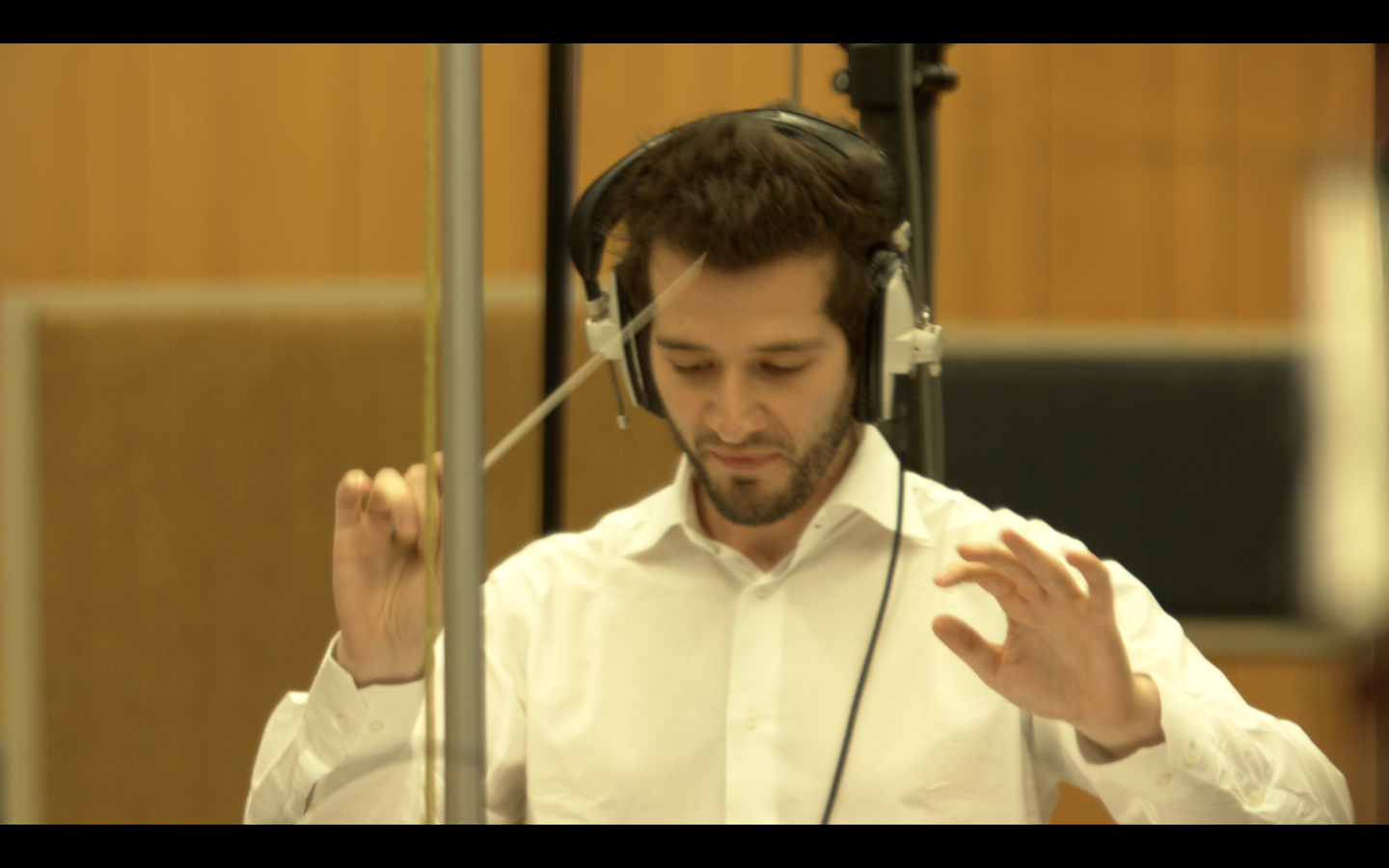 Conducting at Abbey Road Studios