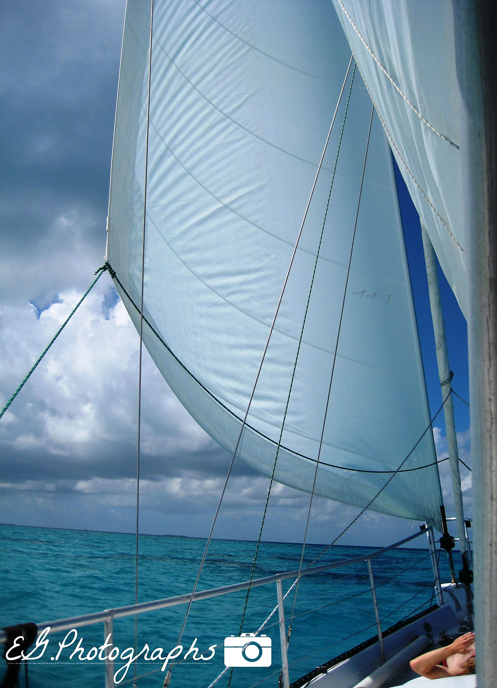 9August 13, 2013 - Snorkeling on Sailboat.JPG