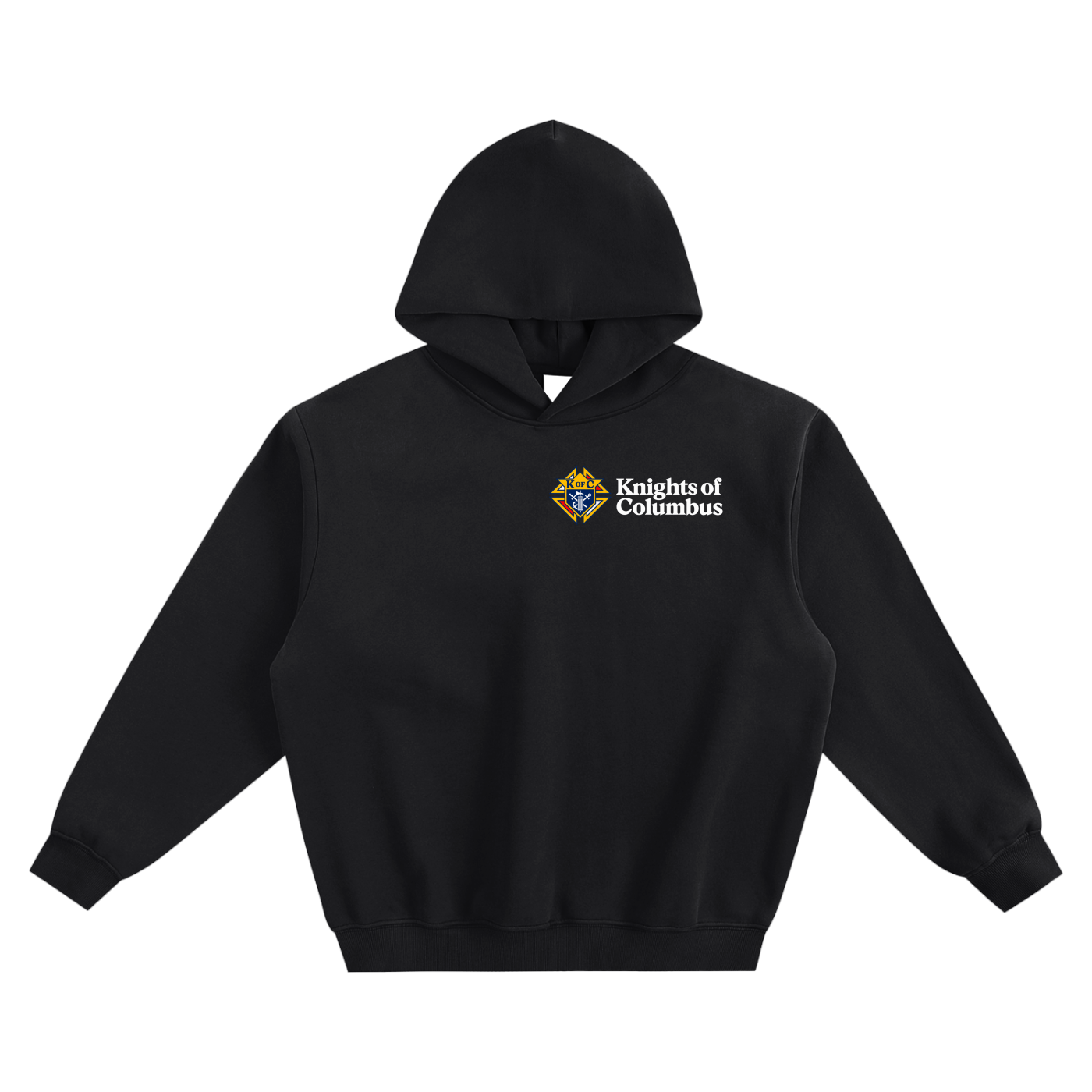 Knights of Columbus - Fleeced Boxy Hoodie