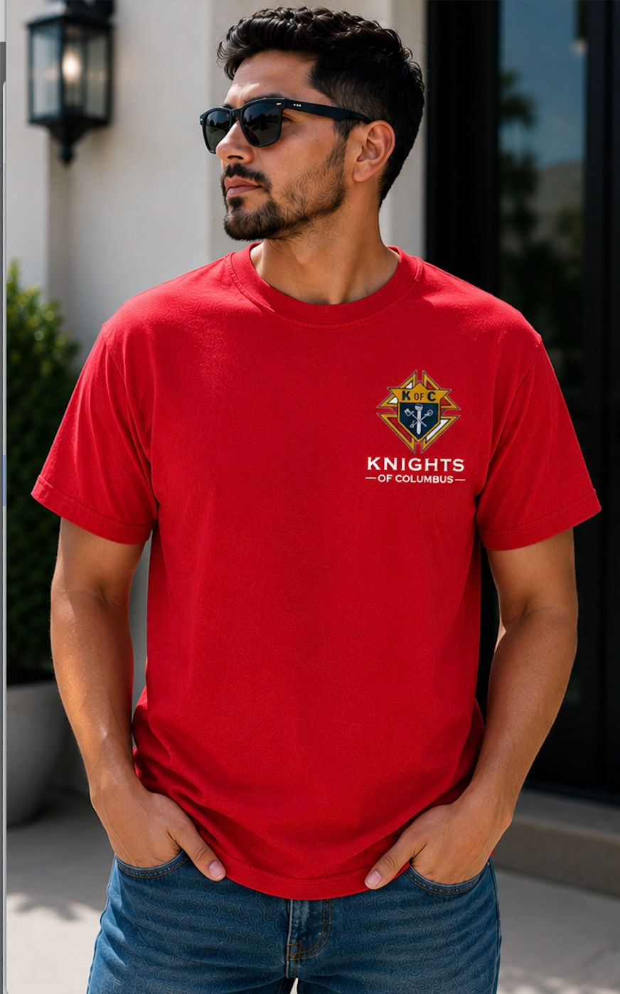 Knights of Columbus Premium T-Shirt - Red