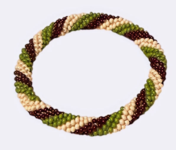 Thumbnail: Color Pop Bangles | Handmade Crochet Beaded Stretch Bracelets