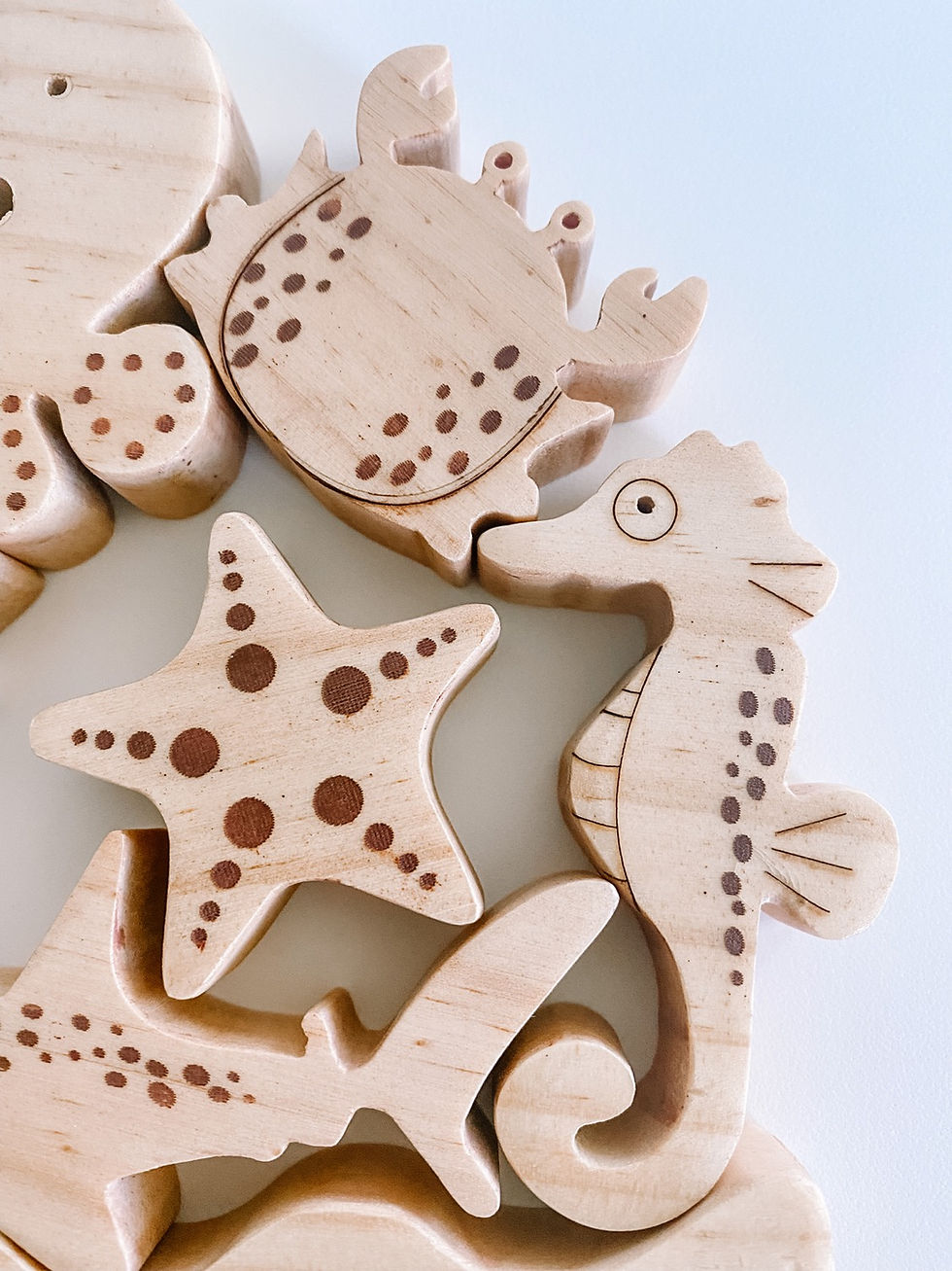 Thumbnail: Wooden SEA LIFE Balance Stacking Toy