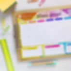 Diseño planner semanal