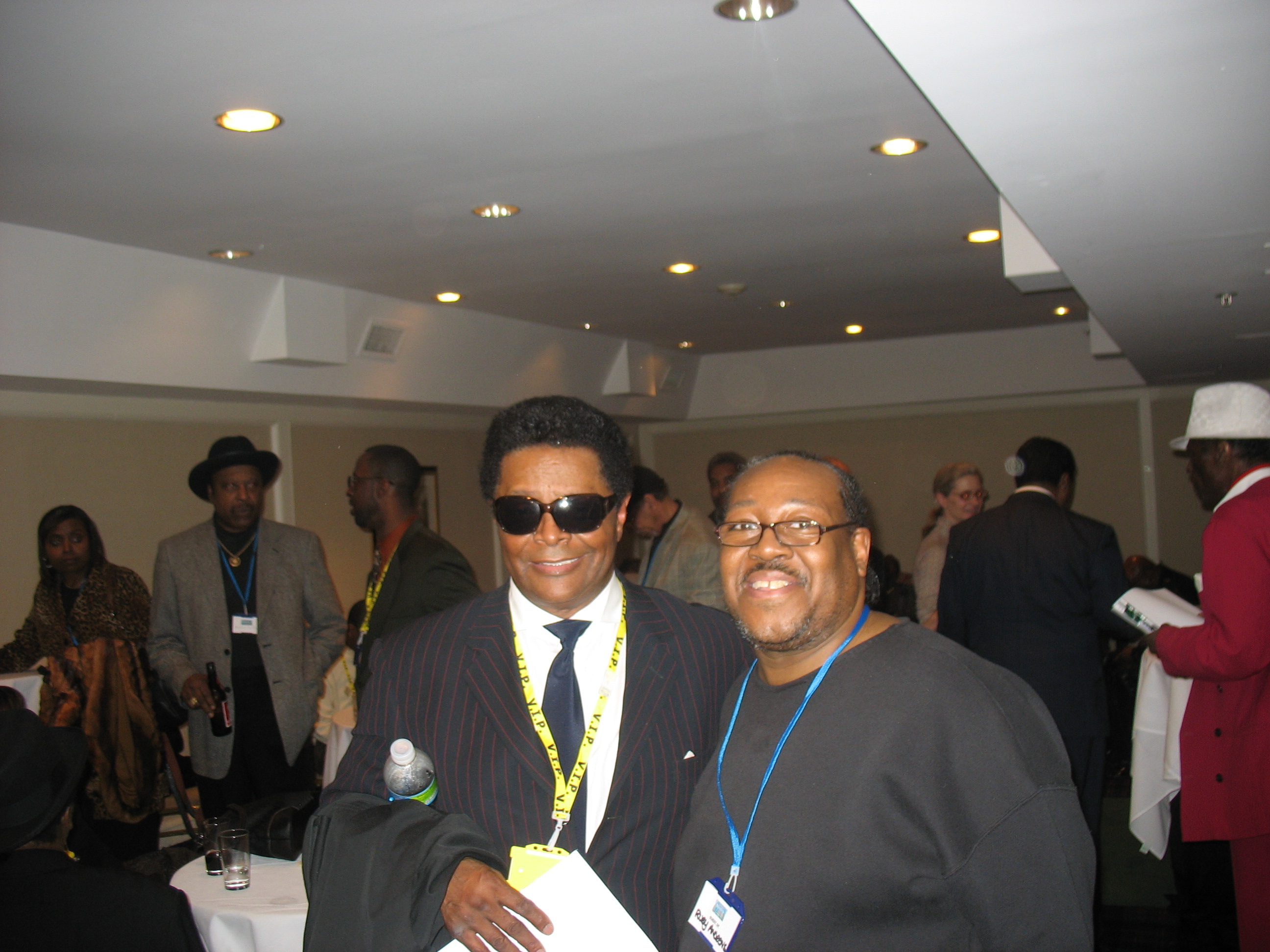 PJ WILLIS WITH SINGER BOBBY HUTTON