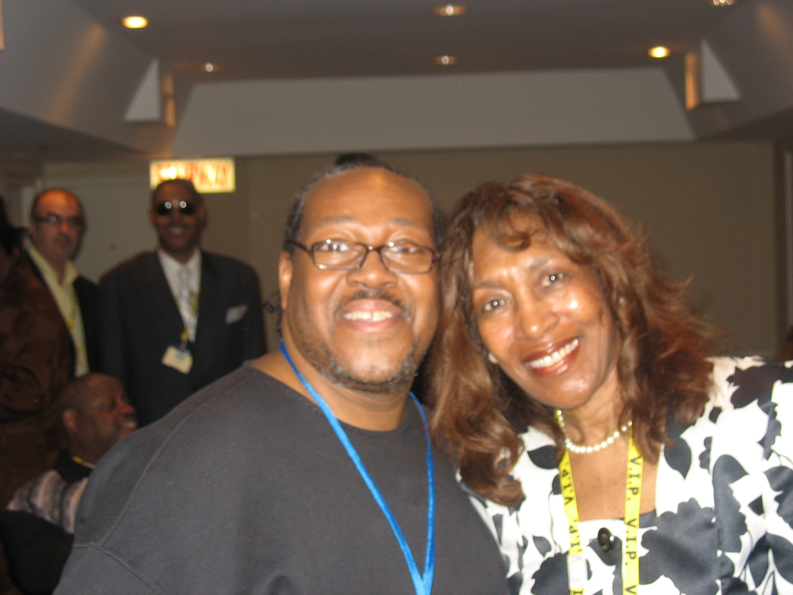 PJ WILLIS WITH SINGER JACKIE ROSS