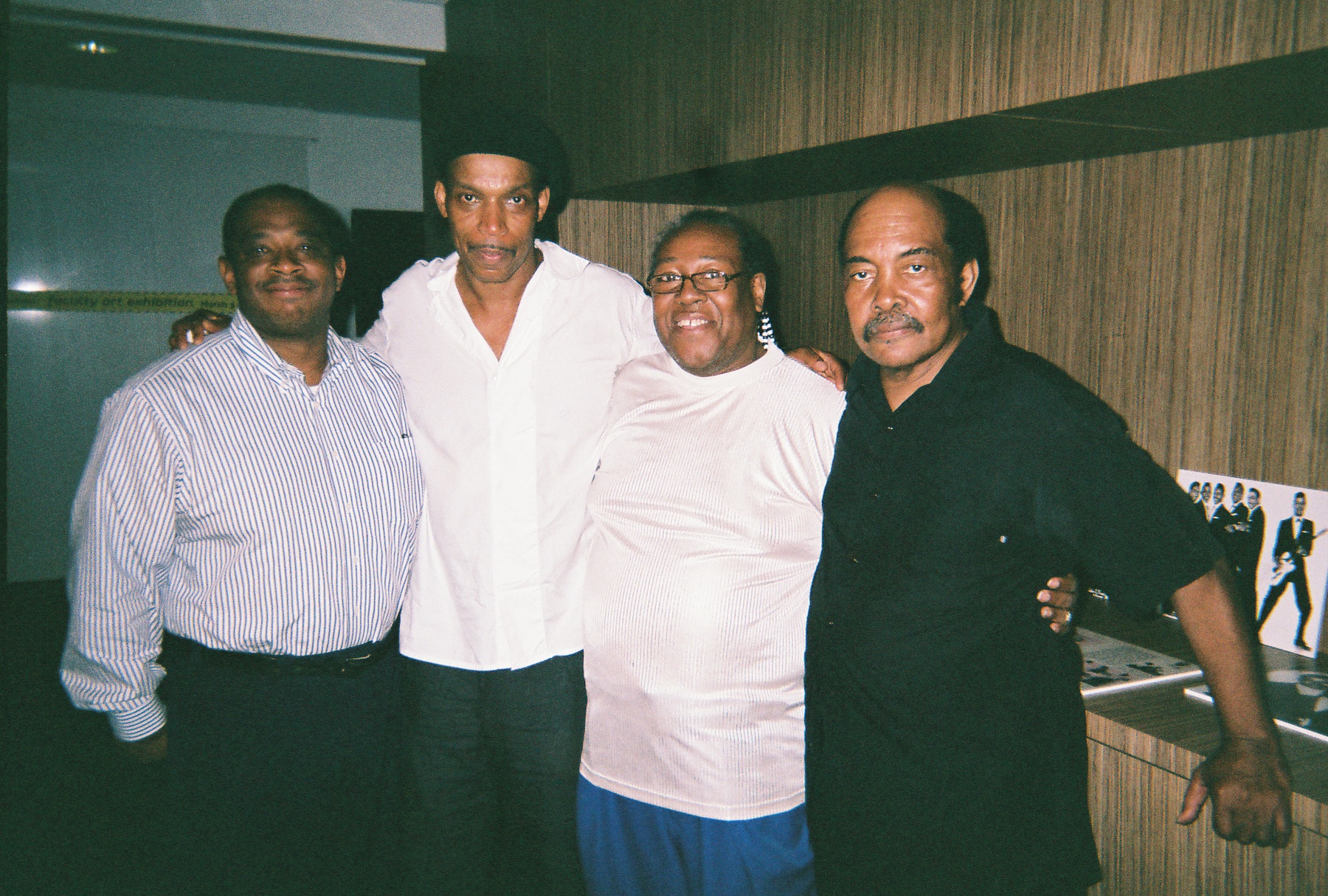 PJ WILLIS WITH CARL DAVIS JR., GREG PARKER & WILLIE HENDERSON