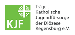 Logo KJF = Katholische Jugendfürsorge der Diözese Regensburg e.V.