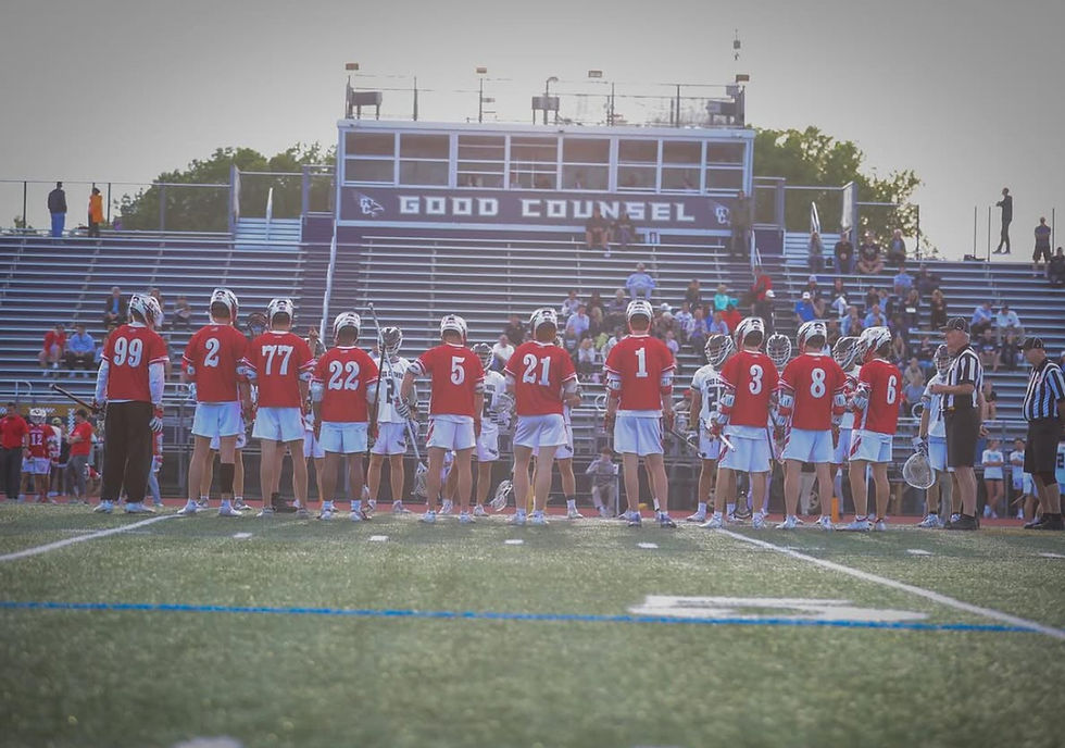 The Cavs take the field for a big matchup against Good Counsel.