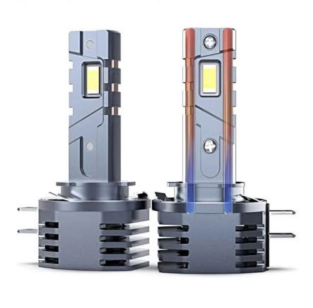 Two LED car headlights. Fit For GMC Acadia 2007-2012 6PCS LED Bulb H7 H11 Hi Lo Beam ligh.