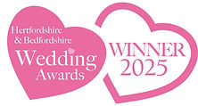 Winnder 2025 Herts & Beds Wedding Awards
