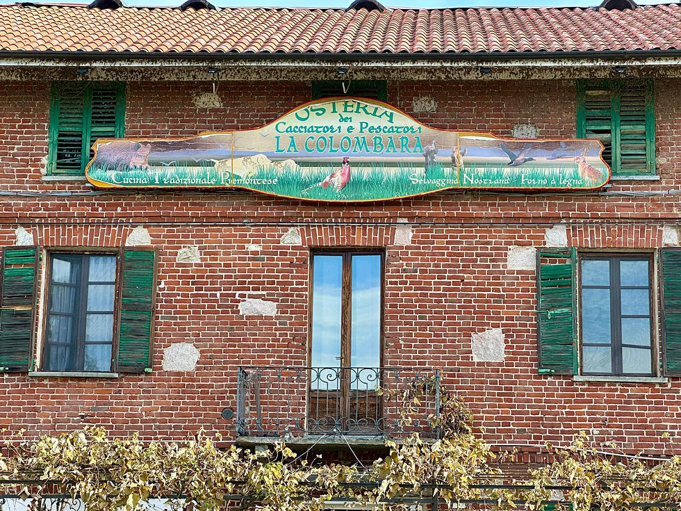 Noi il riso acquerello l'abbiamo potuto degustare in questa osteria a due passi dall'azienda e ve lo consigliamo