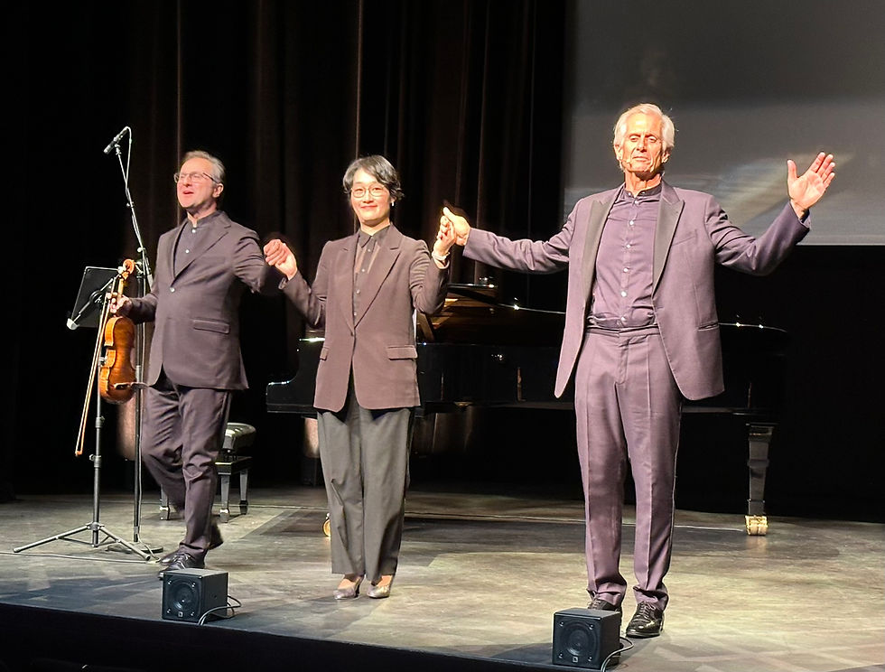 UN SUPER MASSIMILIANO FINAZZER FLORY OMAGGIA LA LINGUA ITALIANA A MONTECARLO AL THÉÂTRE DES VARIÉTÉS: LA VITA DEL TEATRO DIPENDE DAL TEATRO DELLA VITA, FINCHÉ CI SARÁ VITA CI SARÁ TEATRO (VIDEO)