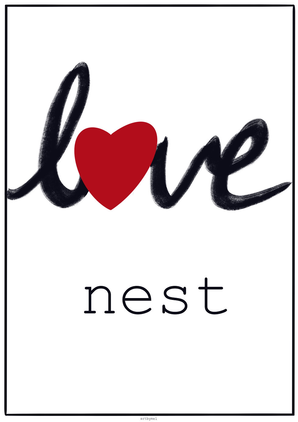 Miniature : Affiche citation Love