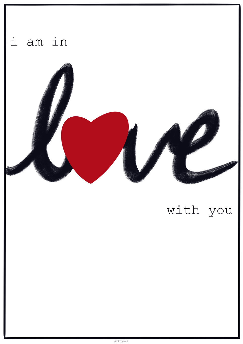 Miniature : Affiche citation Love