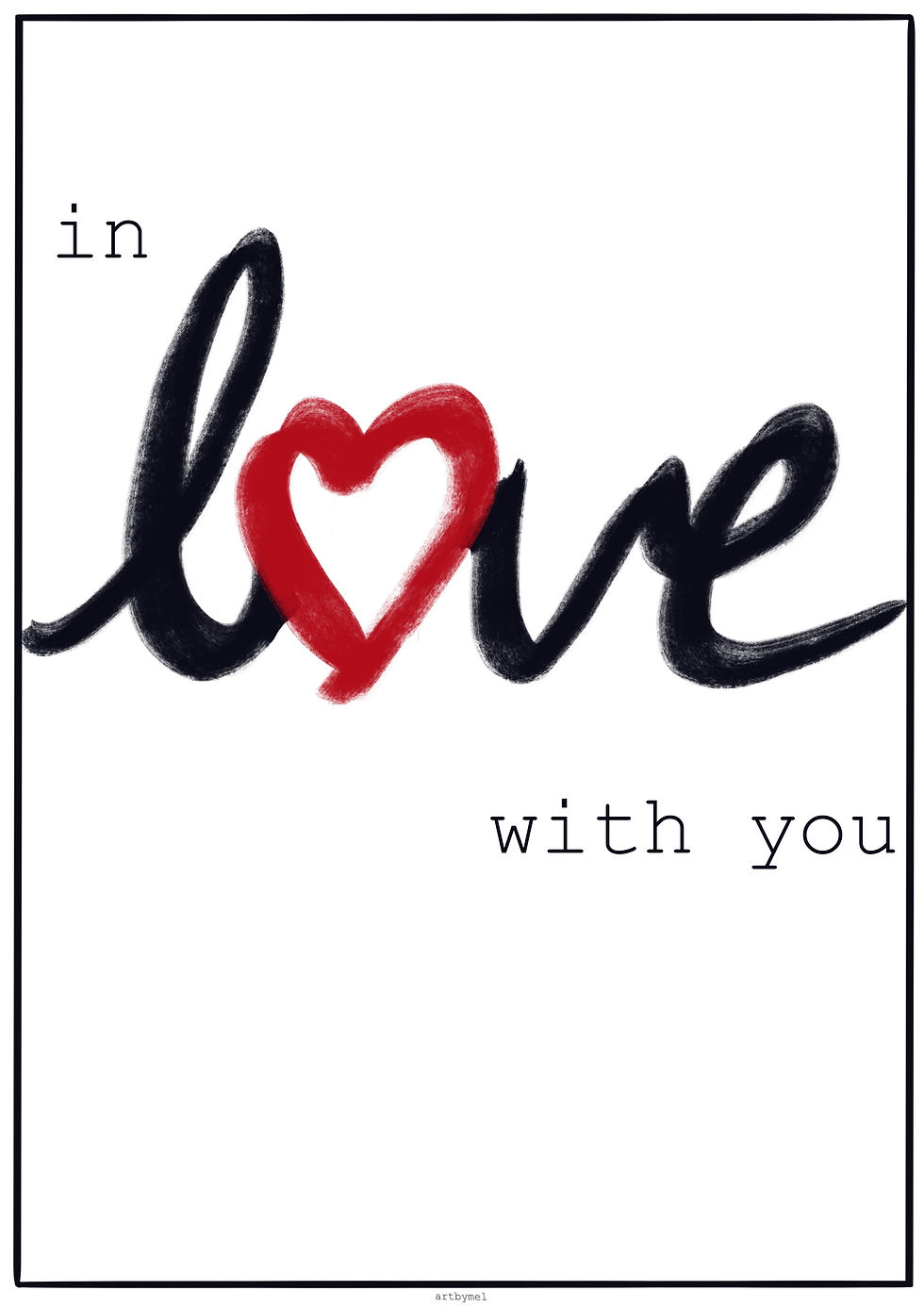 Miniature : Affiche citation Love