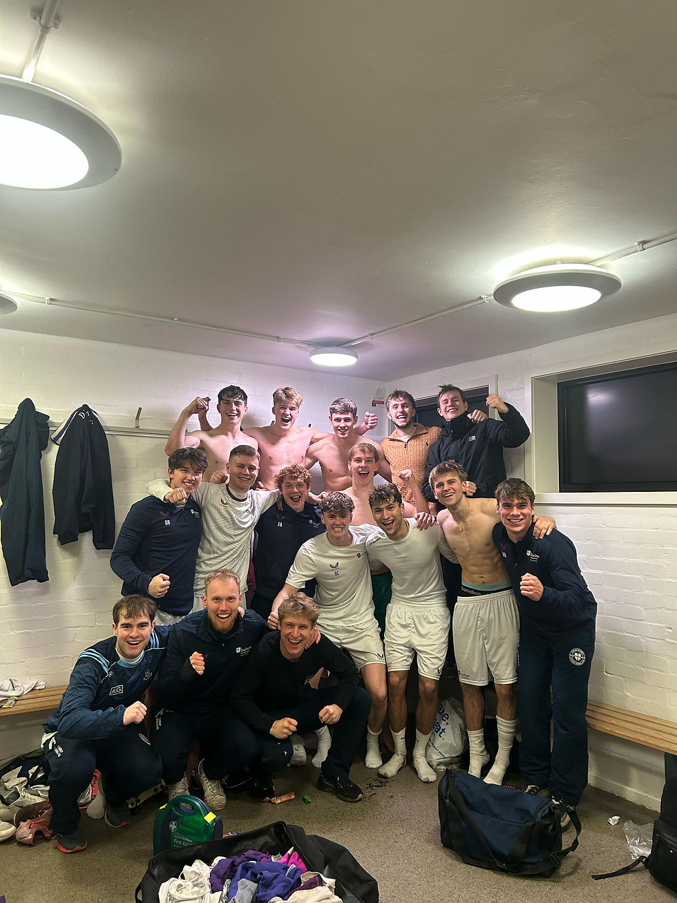 The 2s celebrate their 8th league win of the season