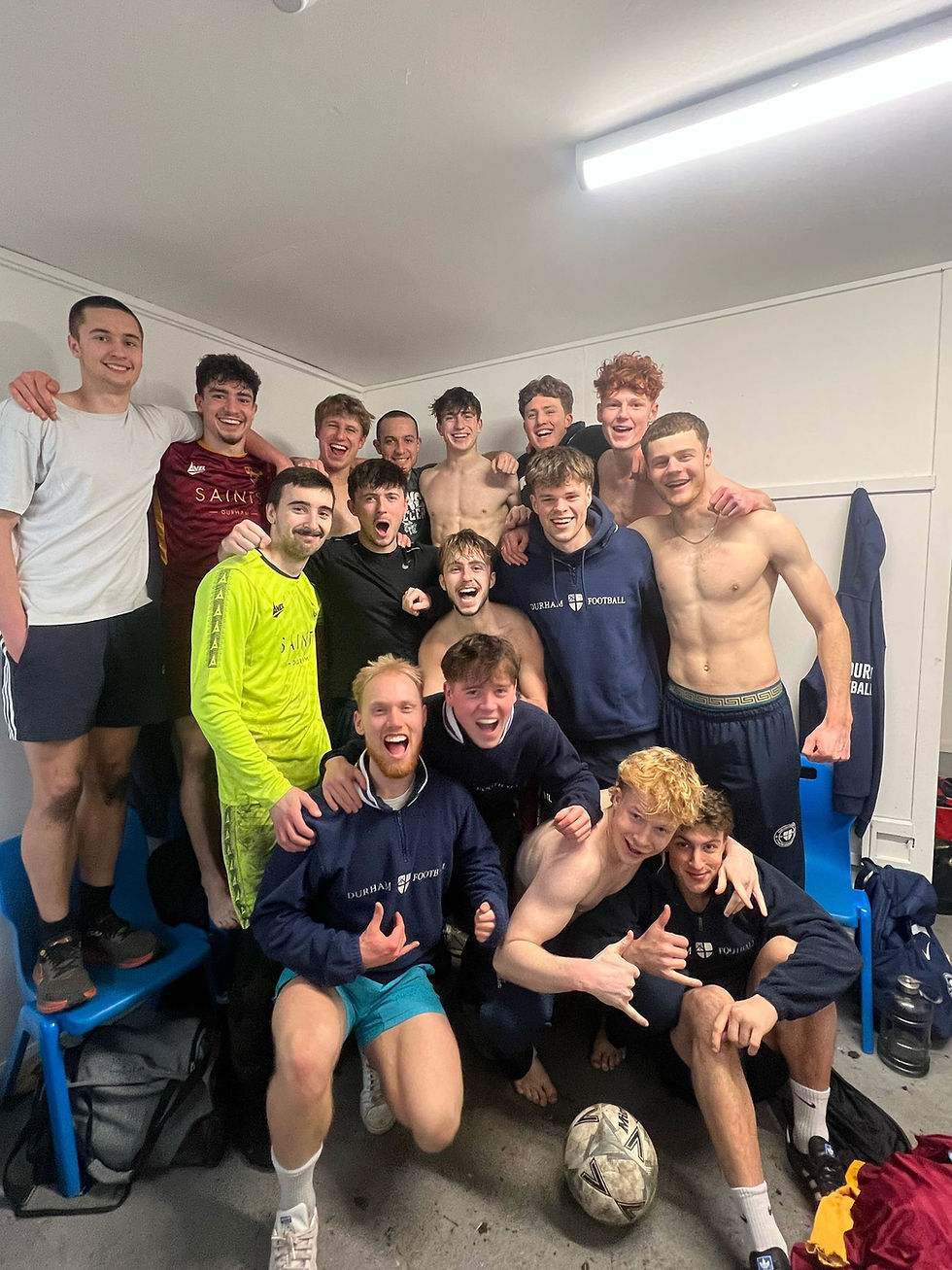 The boys celebrate another Wearside win!