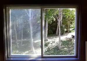 Window Cleaning a home's exterior in San Antonio, TX - Texas Home Services, your local expert in exterior cleaning