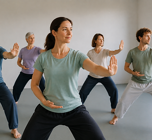 Active Qigong für Erwachsene in Scheer-Heudorf im Landkreis Sigmaringen bei der Kampfkunstschule Safesteps.